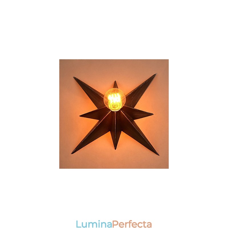 Scurtă Iluminare cu stele cu cinci colțuri Aplică modernă personalizată pentru locuințe pentru copii