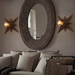 Scurtă Iluminare cu stele cu cinci colțuri Aplică modernă personalizată pentru locuințe pentru copii