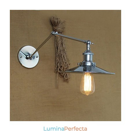 Aplice de perete Lumini balansoare Aplice de lectură Mini stil rustic Lodge Metal Aplice de perete Lumini balansoare Aplice de lectură Mini stil rustic Lodge Metal