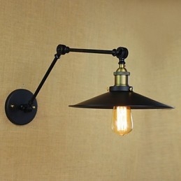 Aplice de perete Lumini balansoare Aplice de lectură Mini stil rustic Lodge Metal