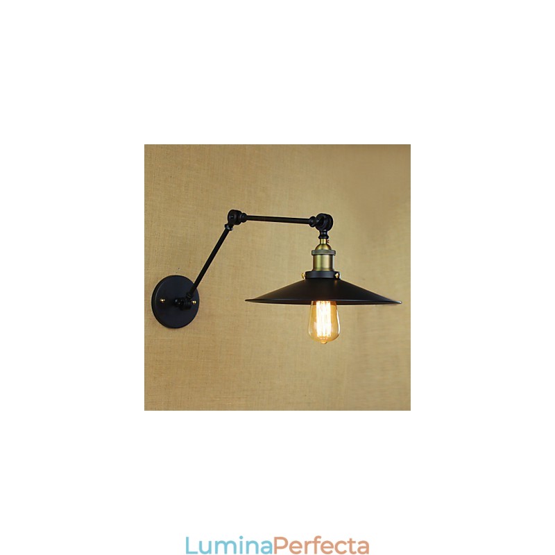 Aplice de perete Lumini balansoare Aplice de lectură Mini stil rustic Lodge Metal