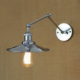 Aplice de perete Lumini balansoare Aplice de lectură Mini stil rustic Lodge Metal
