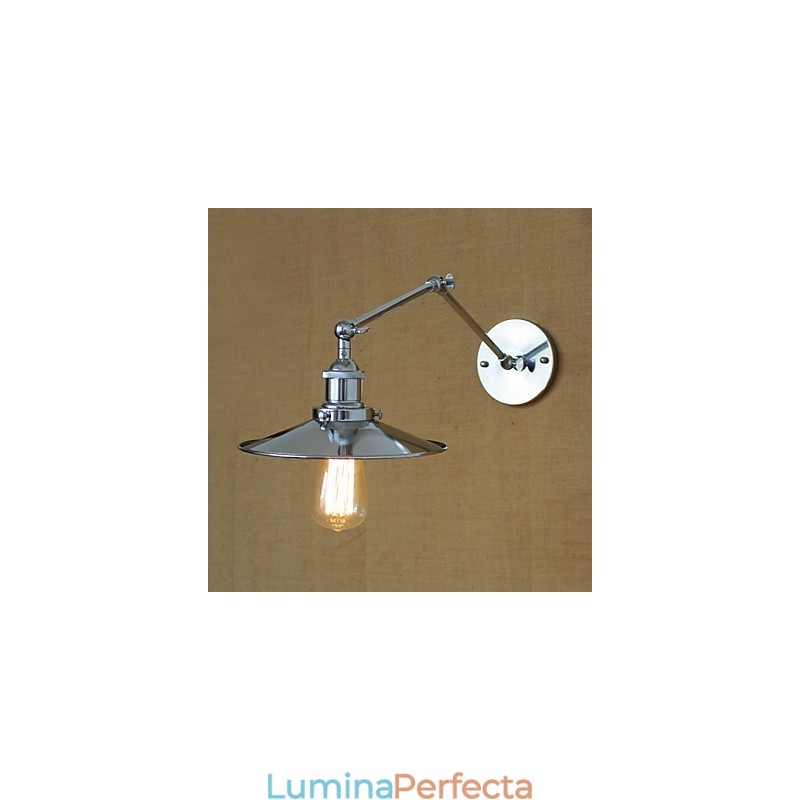 Aplice de perete Lumini balansoare Aplice de lectură Mini stil rustic Lodge Metal