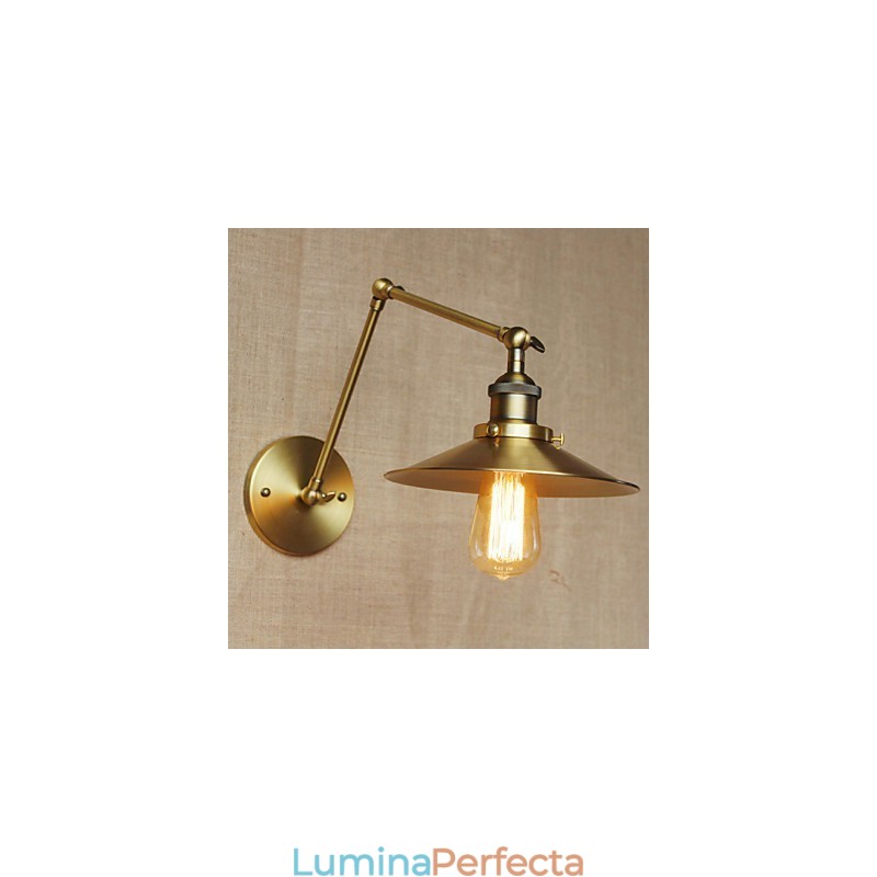 Aplice de perete Lumini balansoare Aplice de lectură Mini stil rustic Lodge Metal