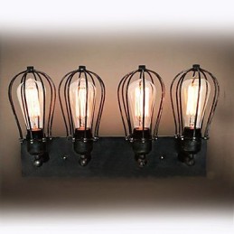 Applique Stil Mini Rustic Lodge Metal