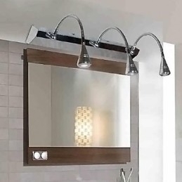 Aplice de perete din cristal. Lumini cu brat oscilant. Lampe de perete pentru lectura. Rustic Lodge Metal