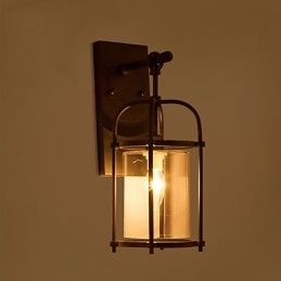 Lămpi creative cu aspect industrial. Lămpi de perete în stil nord-american cu bec Edison Flute. Lumini decorative pentru bar