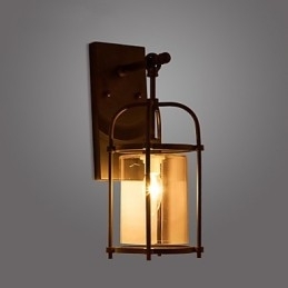 Lămpi creative cu aspect industrial. Lămpi de perete în stil nord-american cu bec Edison Flute. Lumini decorative pentru bar