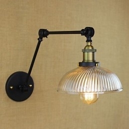 Aplice de perete Lumini balansoare Aplice de lectură Mini stil rustic Lodge Metal