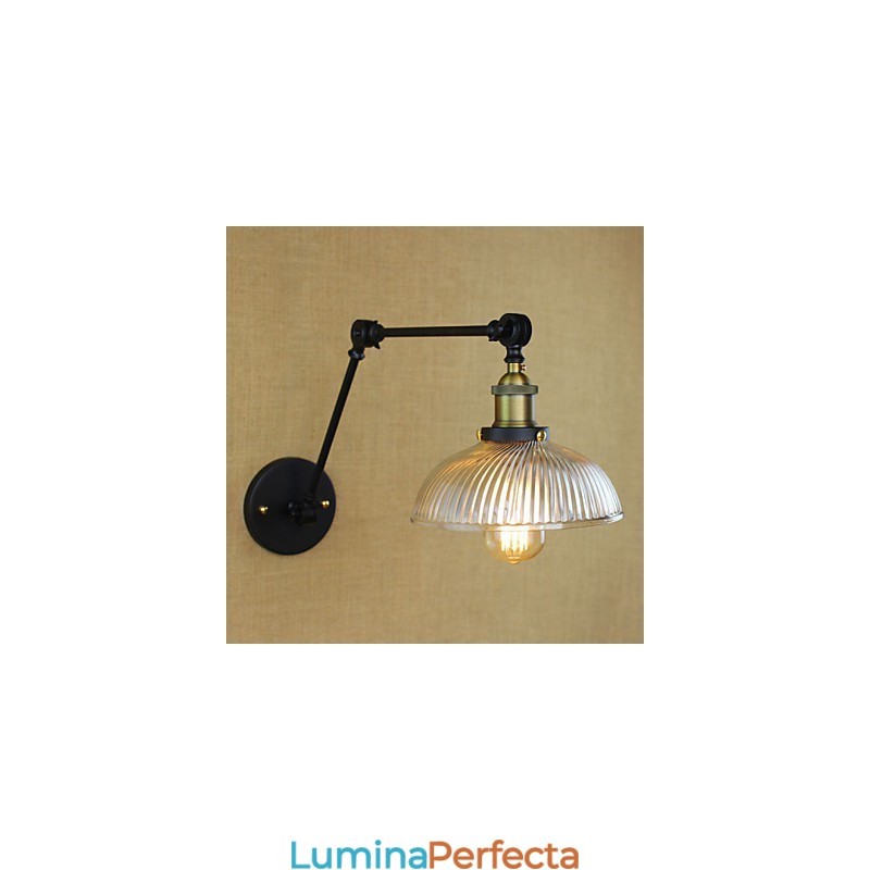 Aplice de perete Lumini balansoare Aplice de lectură Mini stil rustic Lodge Metal