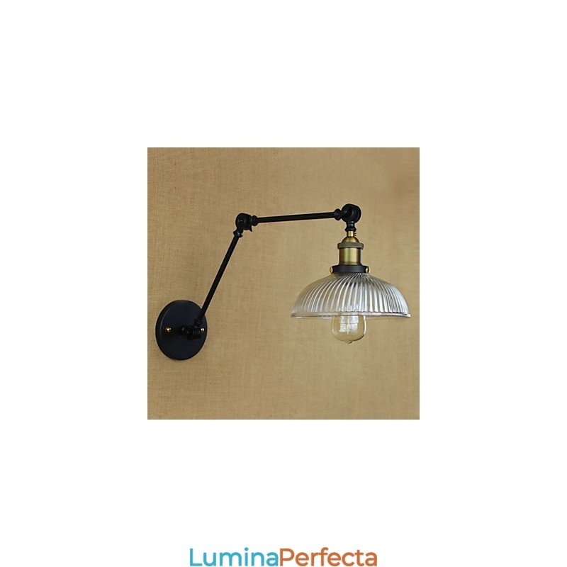 Aplice de perete Lumini balansoare Aplice de lectură Mini stil rustic Lodge Metal