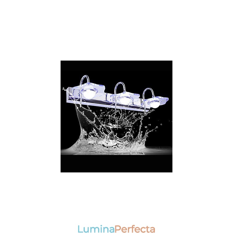 Aplice Perete Iluminat Baie Modern Contemporan Metal