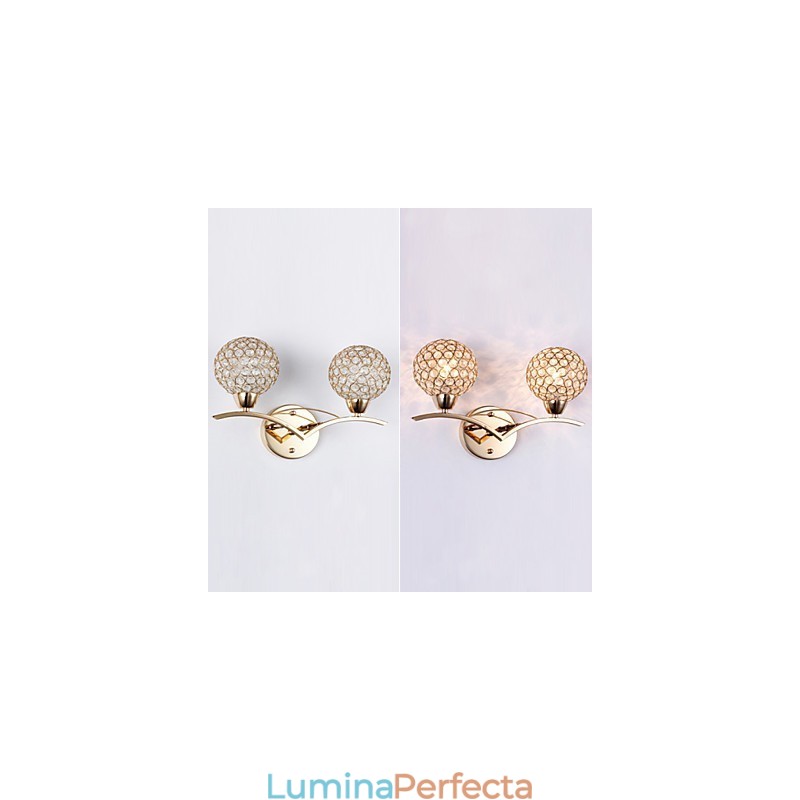 Aplice Aplice Lectură Cristal Mini Stil Modern Contemporan Metal