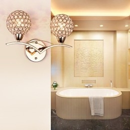 Aplice Aplice Lectură Cristal Mini Stil Modern Contemporan Metal