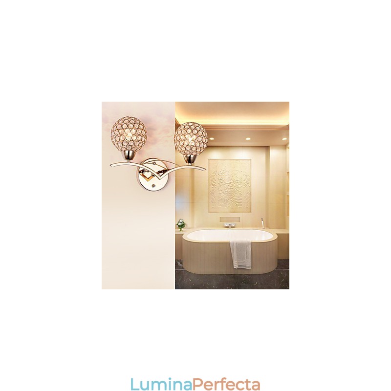 Aplice Aplice Lectură Cristal Mini Stil Modern Contemporan Metal
