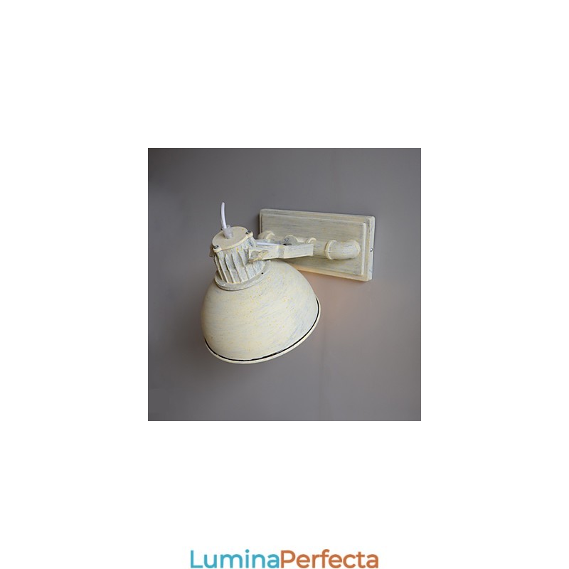 Lampă de perete nostalgică, vintage, din fier, pentru culoar, pentru balcon, aplice de perete din fier forjat din Europa de Nord
