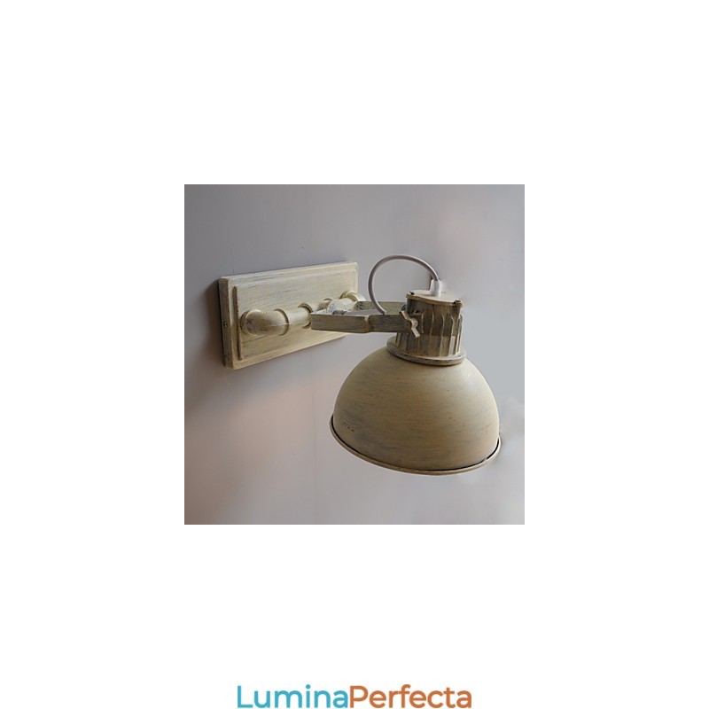 Lampă de perete nostalgică, vintage, din fier, pentru culoar, pentru balcon, aplice de perete din fier forjat din Europa de Nord