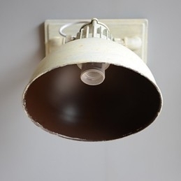 Lampă de perete nostalgică, vintage, din fier, pentru culoar, pentru balcon, aplice de perete din fier forjat din Europa de Nord