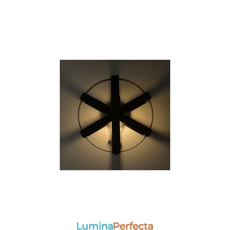 Aplic de perete rotund industrial nou stil vintage balcon mansardă intrare hol dormitor