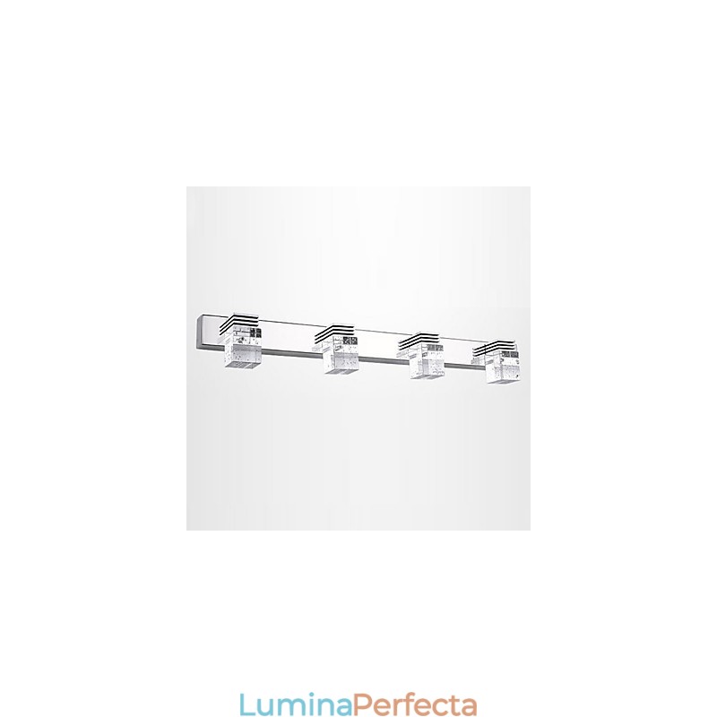 Aplice de perete Iluminat pentru baie Spalatoare de perete Cristal Mini stil Modern Contemporan Metal