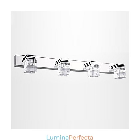 Aplice de perete Iluminat pentru baie Spalatoare de perete Cristal Mini stil Modern Contemporan Metal Aplice de perete Iluminat pentru baie Spalatoare de perete Cristal Mini stil Modern Contemporan Metal