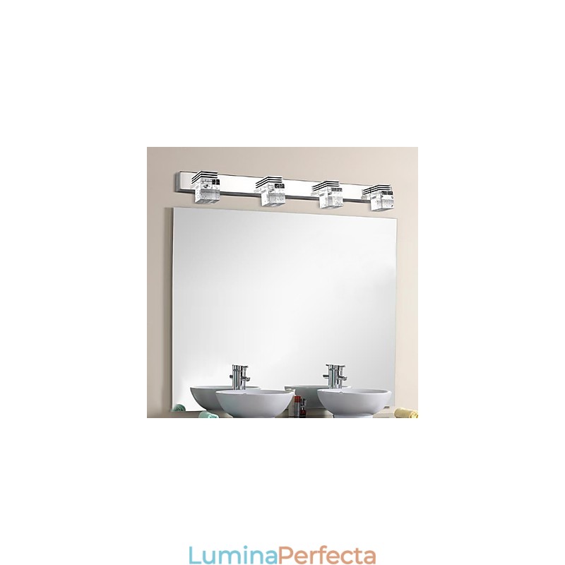 Aplice de perete Iluminat pentru baie Spalatoare de perete Cristal Mini stil Modern Contemporan Metal