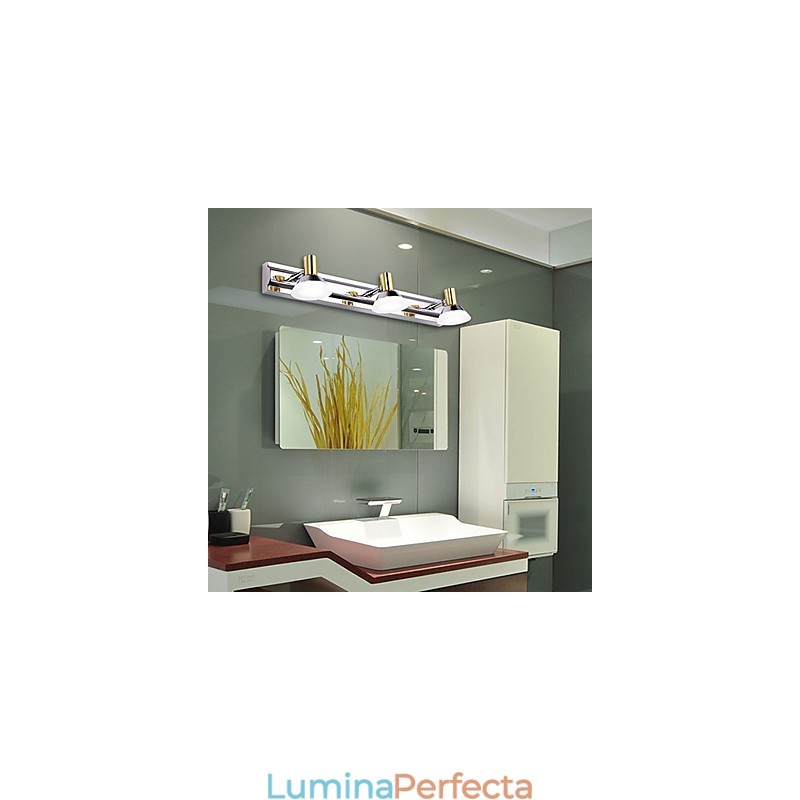 Aplice Perete Iluminat Baie Modern Contemporan Metal