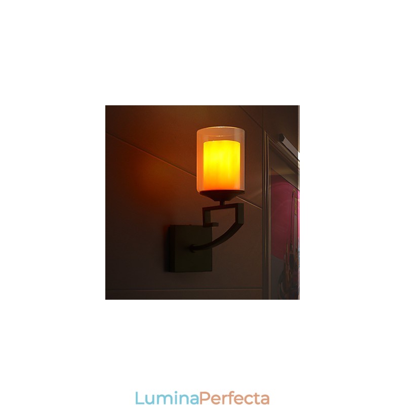 Retro Sticla Simplu Un singur Cap Lampa Applique Cristal Modern Contemporan Metal