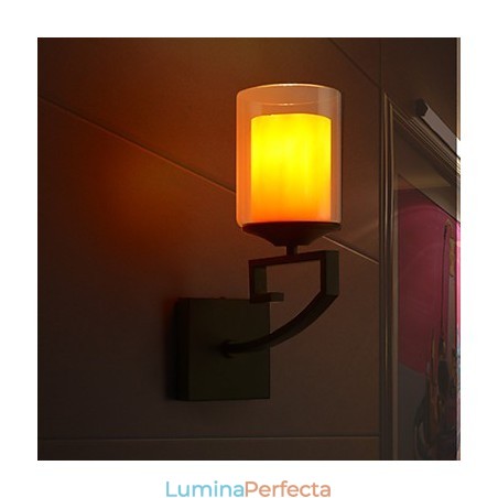 Retro Sticla Simplu Un singur Cap Lampa Applique Cristal Modern Contemporan Metal Retro Sticla Simplu Un singur Cap Lampa Applique Cristal Modern Contemporan Metal