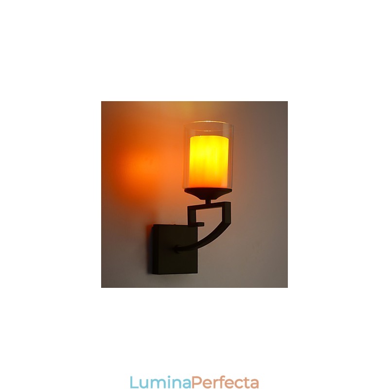 Retro Sticla Simplu Un singur Cap Lampa Applique Cristal Modern Contemporan Metal