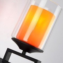 Retro Sticla Simplu Un singur Cap Lampa Applique Cristal Modern Contemporan Metal