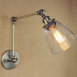 Retro Vintage Exclusiv Holul Hotel Dormitor Noptiera RACK Applic decorativ de perete din bronz antic