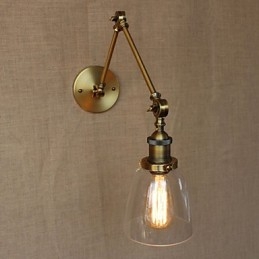 Retro Vintage Exclusiv Holul Hotel Dormitor Noptiera RACK Applic decorativ de perete din bronz antic