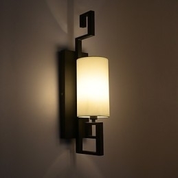 Lampă Antică Modernă În Stil American Sufragerie Dormitor Camere Hotel Lampă De Perete Pânză Albă
