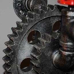 Creativ Iron Bar Restaurant Bar Coridor Lampă de perete Lampă de perete Loft Industrial Gear Personality To Do The Old Tevi de apă