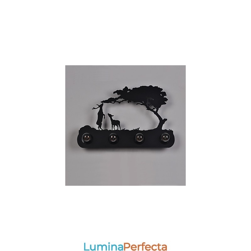 4 Lumini American Village Pastoral Stil LOFT Dormitor Coridoare Fier Retro Vehicule Perete