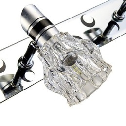 Iluminat de perete de spălat nou sosit Lampă albă de o singură culoare pentru feronerie frontală oglindă Placă de metal pentru baie