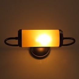 Țară americană contractată și contemporană care restaurează moduri antice Lampă de perete cu sfeșnic