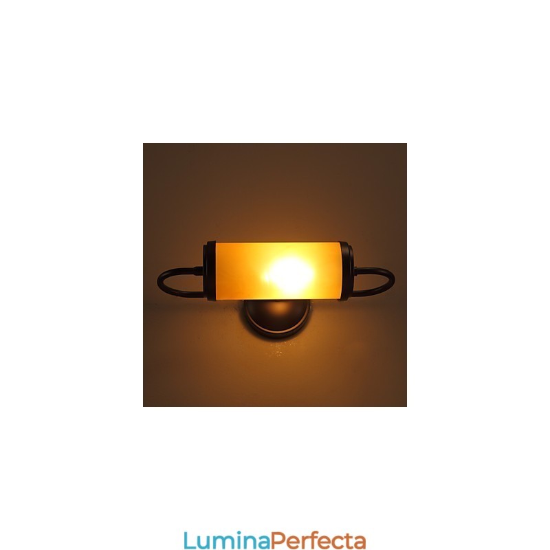 Țară americană contractată și contemporană care restaurează moduri antice Lampă de perete cu sfeșnic