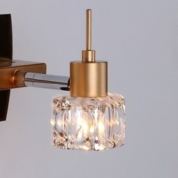 Iluminat Baie Cristal Modern Contemporan G4 Metal