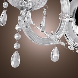 Aplica de perete eleganta din cristal cu 2 lumini