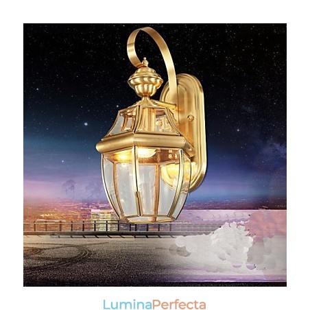 Lampă de grădină Lampă plină de cupru Lampă de exterior Lampă rezistentă la apă Lampă de grădină Lampă plină de cupru Lampă de exterior Lampă rezistentă la apă