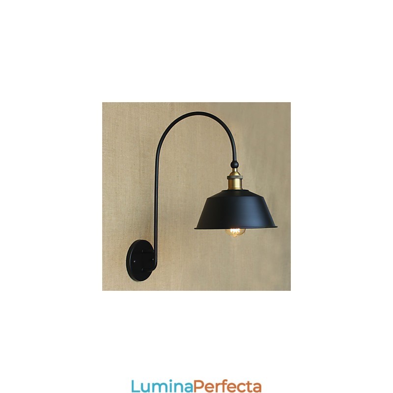 American Country LOFT Mașini industriale Light Wind Retro Vila Nostalgică Sufragerie Fier Lampă decorativă de perete
