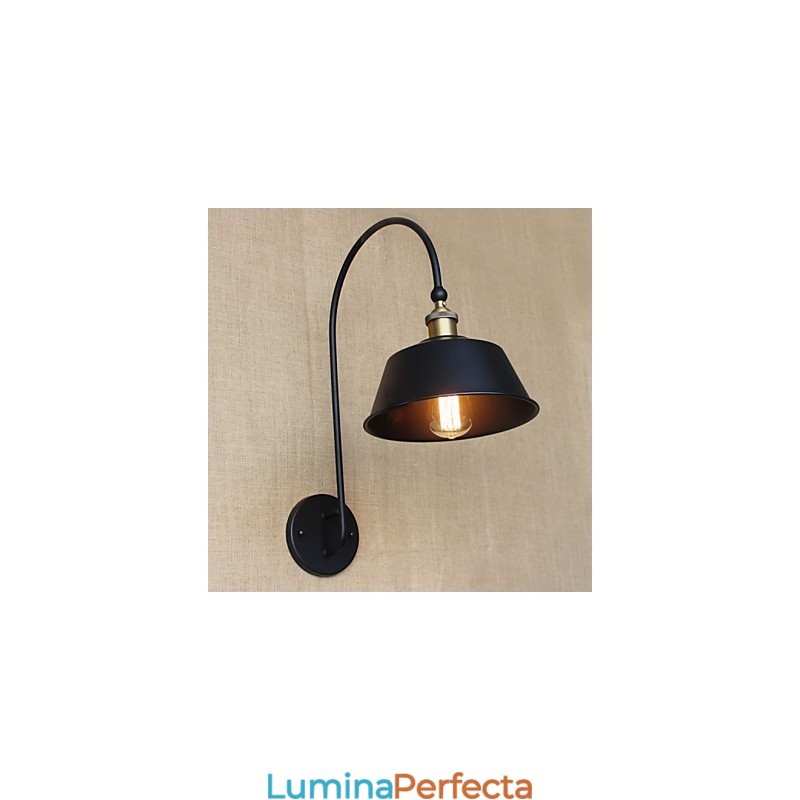 American Country LOFT Mașini industriale Light Wind Retro Vila Nostalgică Sufragerie Fier Lampă decorativă de perete
