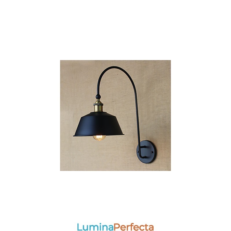American Country LOFT Mașini industriale Light Wind Retro Vila Nostalgică Sufragerie Fier Lampă decorativă de perete