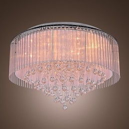 Montaj încastrat din cristal galvanizat modern și contemporan