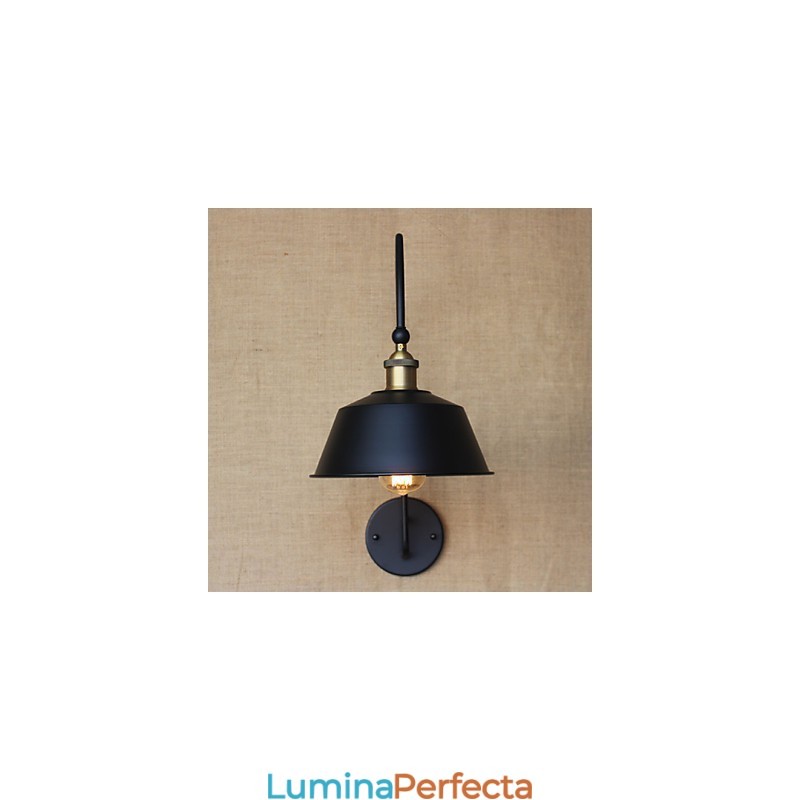 American Country LOFT Mașini industriale Light Wind Retro Vila Nostalgică Sufragerie Fier Lampă decorativă de perete