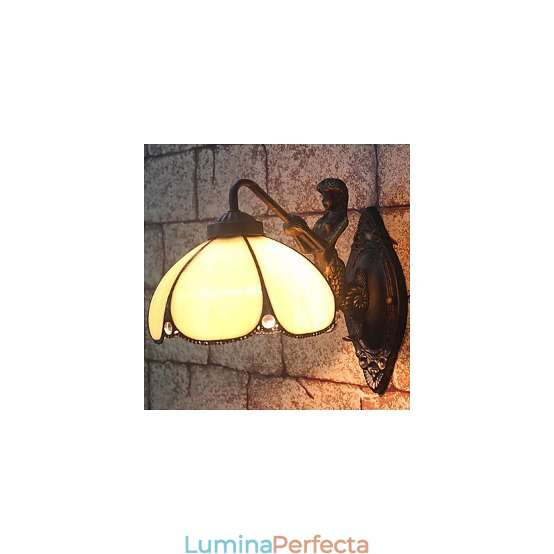 Lămpi de perete din fier forjat, cu contract european, creativ