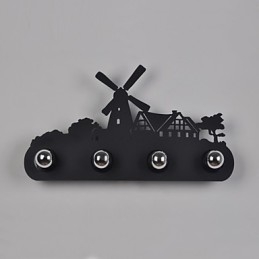 4 Lumini American Village Pastoral Stil LOFT Dormitor Coridoare Fier Retro Vehicule Perete