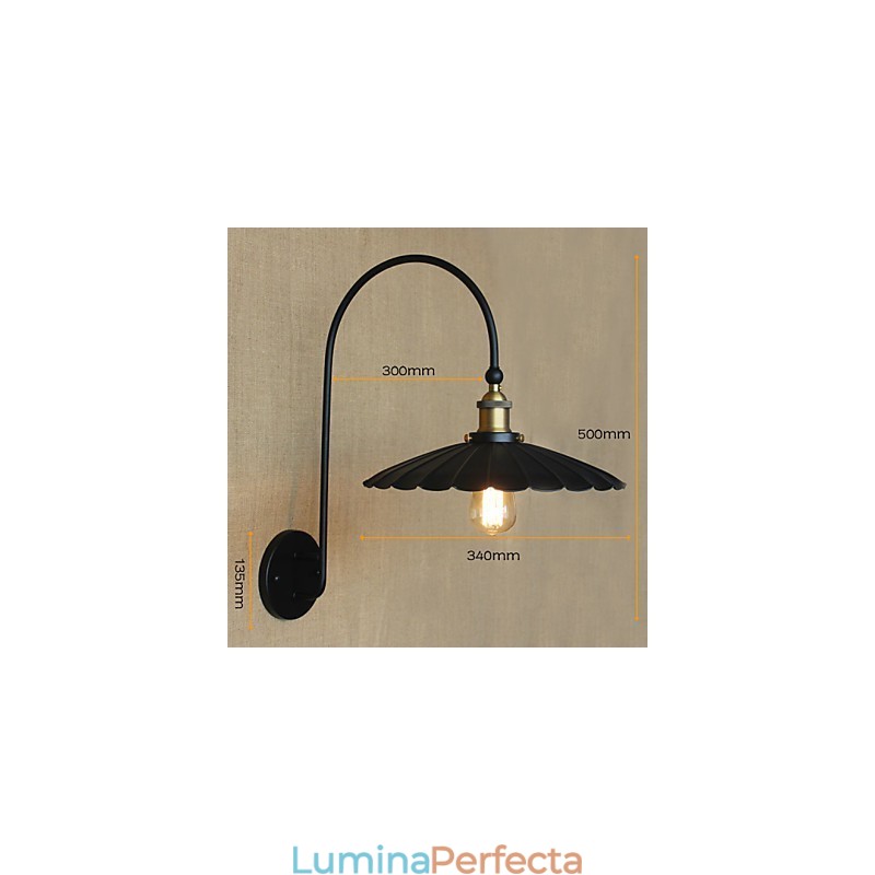 Aplice de perete Iluminat pentru baie Aplice de perete de exterior Aplice de perete pentru lectură Metal clasic tradițional